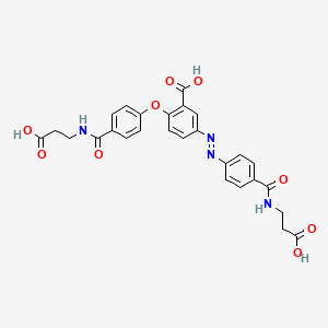 2-O-[4-[[(2-carboxyethyl)amino]carbonyl]phenyl] Balsalazide