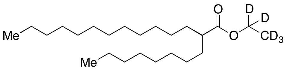 2-Octyl-tetradecanoic Acid Ethyl-d5 Ester
