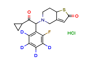 2-Oxo Prasugrel D4 Hydrochloride