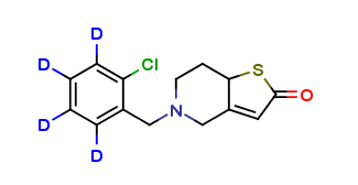 2-Oxo Ticlopidine-d4