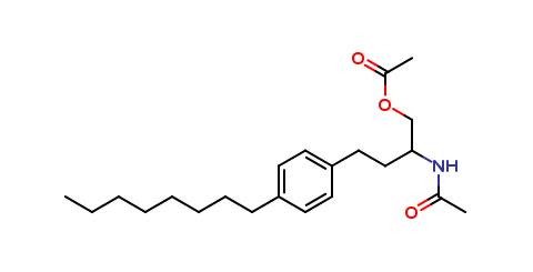 2-acetamido-4-(4-octylphenyl)butyl acetate