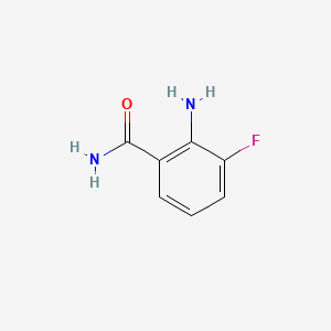2-amino-3-fluorobenzamide