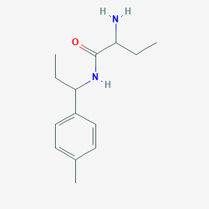 2-amino-N-[1-(4-methylphenyl)propyl]butanamide