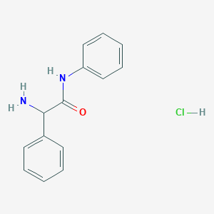 2-amino-N,2-diphenylacetamide hydrochloride