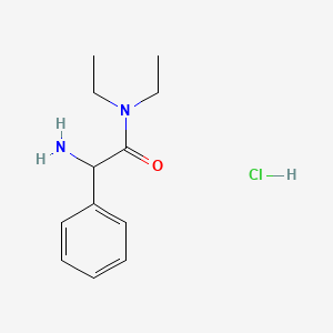 2-amino-N,N-diethyl-2-phenylacetamide hydrochloride