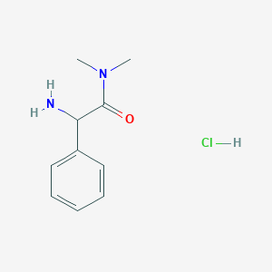 2-amino-N,N-dimethyl-2-phenylacetamide hydrochloride