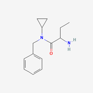 2-amino-N-benzyl-N-cyclopropylbutanamide