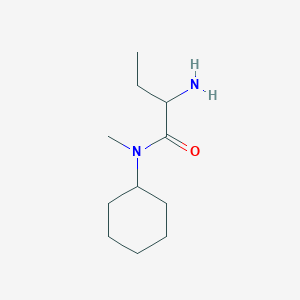 2-amino-N-cyclohexyl-N-methylbutanamide