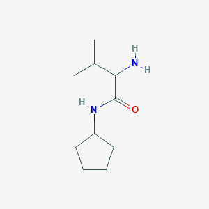 2-amino-N-cyclopentyl-3-methylbutanamide