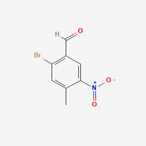 2-bromo-4-methyl-5-nitrobenzaldehyde