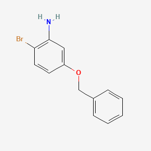 2-bromo-5-(phenylmethoxy)-Benzenamine