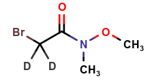 2-bromo-N-methoxy-N-methyl(D2)acetamide