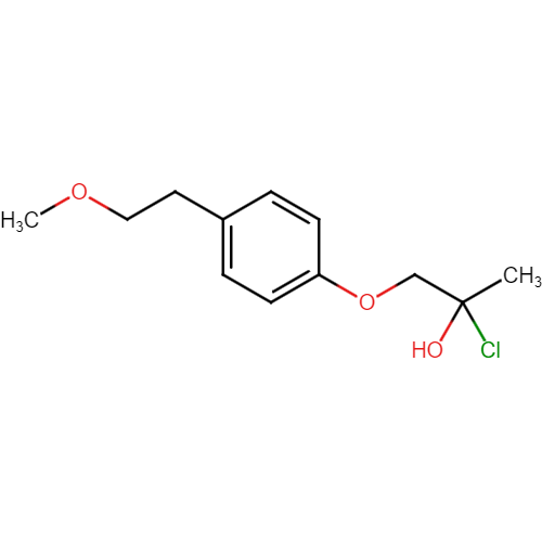 2-chloro-1-(4-(2-methoxyethyl)phenoxy)propan-2-ol