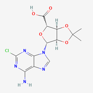 2-chloro-2,3-O-isopropylideneadenosine-5-carboxylic acid