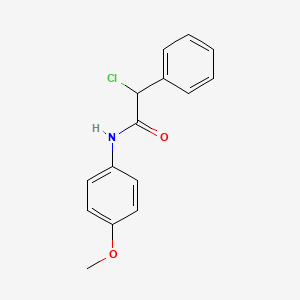 2-chloro-N-(4-methoxyphenyl)-2-phenylacetamide