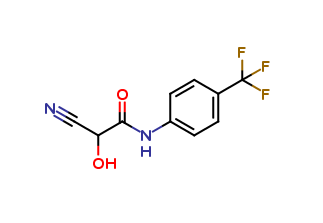 2-cyano-2-hydroxy-N-[4-(trifluoromethyl)phenyl] acetamide