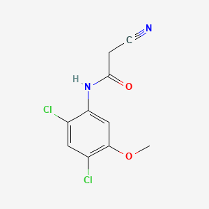 2-cyano-N-(2-4-dichloro-5-methoxy phenyl)acetamide