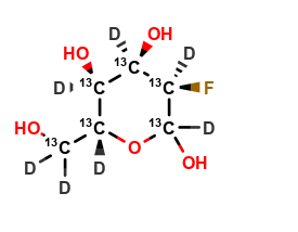 2-deoxy-2-fluoro-D-[UL-13C6;UL-D7]glucose