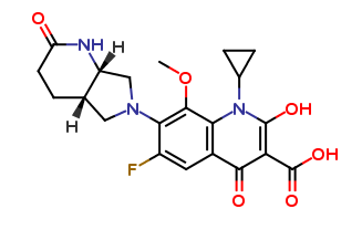 2-hydroxy-2�-oxymoxifloxacin