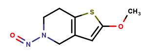 2-methoxy-5-nitroso-4,5,6,7-tetrahydrothieno[3,2-c]pyridine