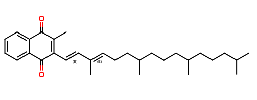 2-methyl-3-((1E,3E)-3,7,11,15-tetramethylhexadeca-1,3-dien-1-yl)naphthalene-1,4-dione