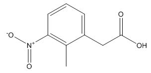 2-methyl-3-nitro phenyl acetic acid