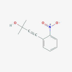 2-methyl-4-(2-Nitrophenyl)-3-butyn-2-ol