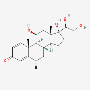20-Deoxo-20ß-hydroxy-6α-Methyl Prednisolone