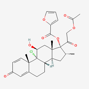 21-Acetyloxy Deschloromometasone Furoate