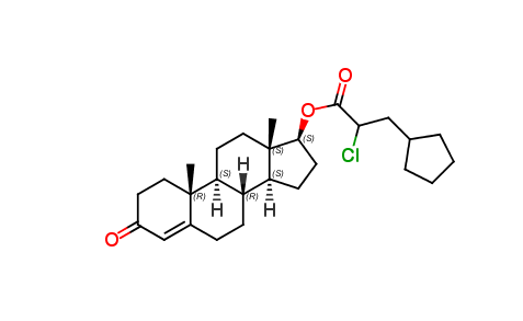 21-Chlorotestosterone Cypionate
