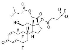 21-Desacetyl-21-isovaleroyl-d3 Difluprednate
