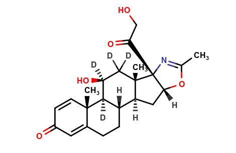 21-Desacetyl Deflazacort-D4 Major
