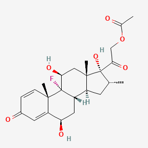 21-O-Acetyl 6-β-Hydroxy Dexamethasone