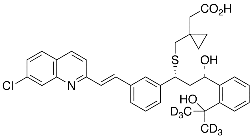 21(S)-Hydroxy Montelukast-d6