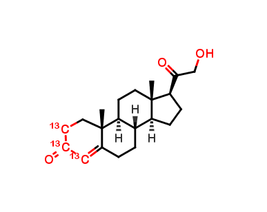 21-hydroxyprogesterone 13C3