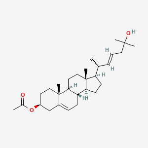 22-Dehydro 25-Hydroxy Cholesterol 3-Acetate
