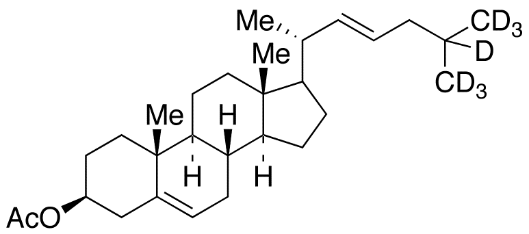 22-Dehydro Cholesterol-d7 3-Acetate