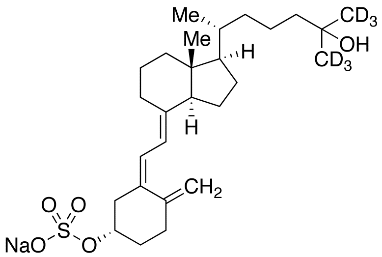 25-Hydroxy Vitamin D3-d6 3-Sulfate Sodium Salt (80%)