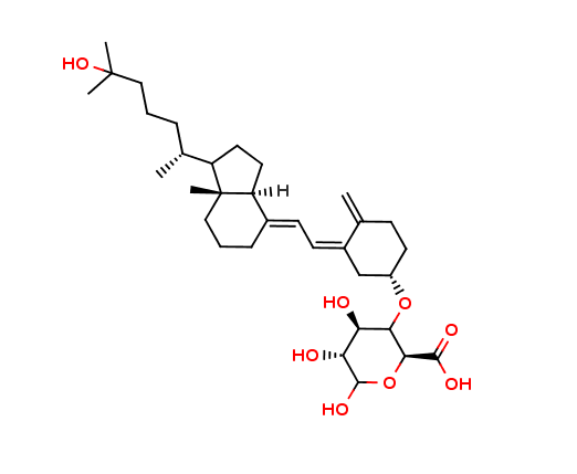 25-Hydroxyvitamin D3 3-Glucuronide
