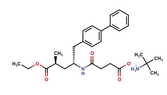 2R,4S Sacubitril 2-methylpropan-2-aminium Impurity