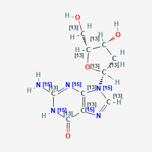 2â€™-Deoxyguanosine-13C10,15N5