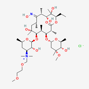 3'-[[(2-Methoxyethoxy)methyl Erythromycin A Oxime Chloride