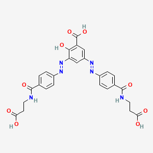 3-[(1E)-2-[4-[[(2-Carboxyethyl)amino]carbonyl]phenyl]diazenyl] Balsalazide