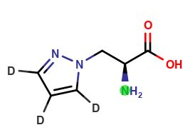 3-?(1H-?Pyrazol-?1-?yl)?alanine-d3