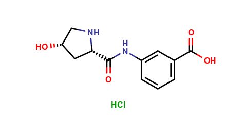 3-((2S,4S)-4-hydroxypyrrolidine-2-carboxamido)benzoic acid hydrochloride