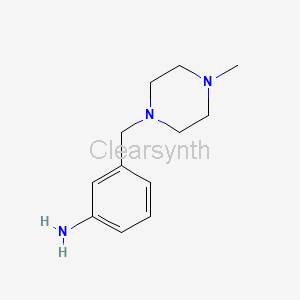 3-((4-Methylpiperazin-1-yl)methyl) benzenamine