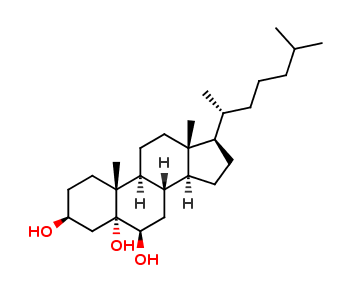 3-ß,5a,6-ß-Trihydroxycholestane