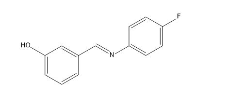 3-{(E)-[(4-fluorophenyl)imino]methyl}phenol