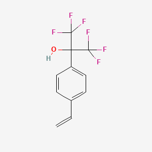 3-(1,1,1,3,3,3-Hexafluoro-2-hydroxy-2-propyl)-styrene 
