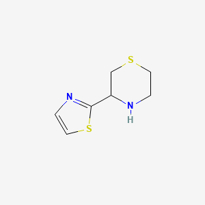 3-(1,3-Thiazol-2-yl)thiomorpholine
